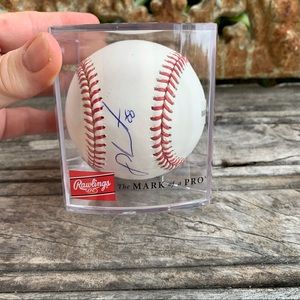 J.D Martinez autographed baseball NEW WITH TAGS